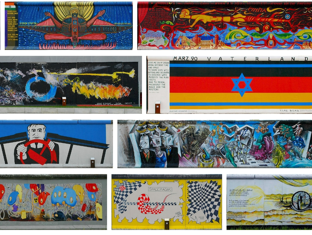 Screenshot of the online exhibition